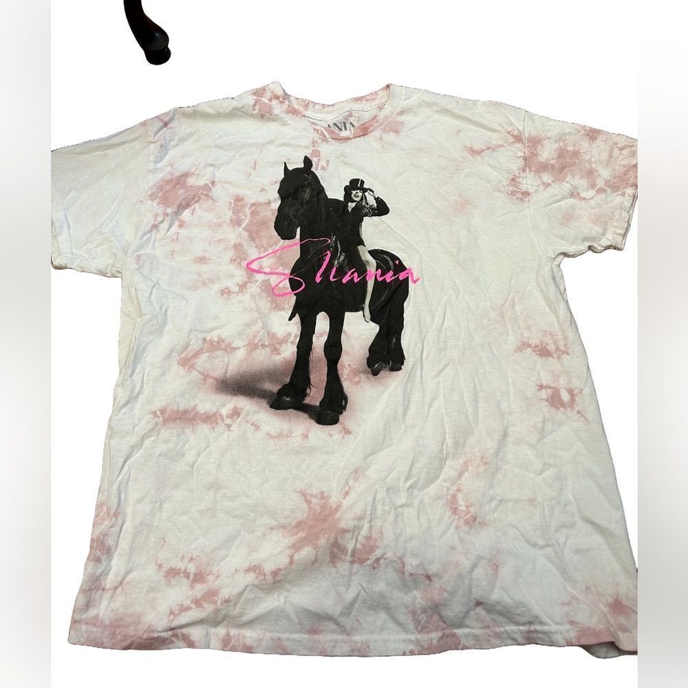 Shania Twain Tie-Dye Music Tshirt
